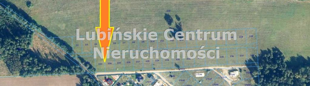 Działka z projektem gorzyca okolice lubina