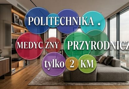 Politechnika, medyczny, przyrodniczy 2-pokoje nowe