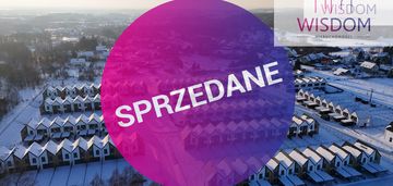 Dom w standardzie dewelop. (parter+piętro) ogródek