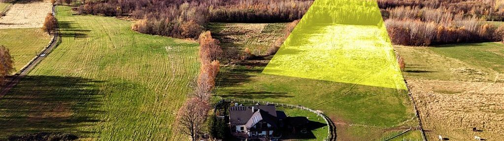 Działka z wydanymi warunkami zabudowy | izery