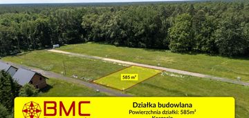 Działka 585m2 w środku lasu