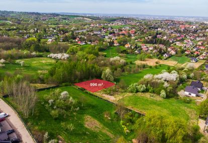 Widokowa działka budowlana w wieliczce