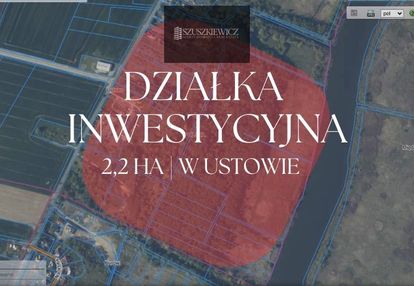 Działka inwestycyjna w ustowie 2,2 ha