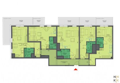 Gotowiec inwestycyjny | 5 kawalerek | 147,5 m² | armii krajowej