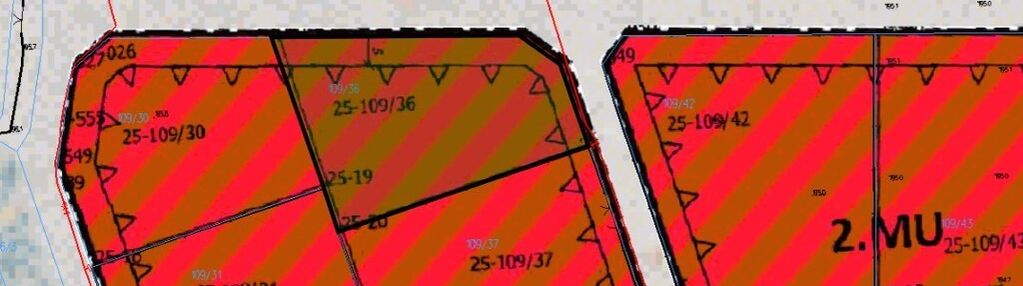 Działka usługowo - mieszkaniowa