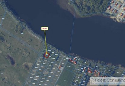 Działka 884 m2 nad jeziorem marianowskim