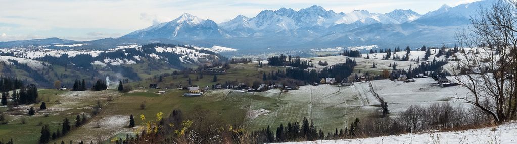 Sierockie - działka z widokiem na tatry