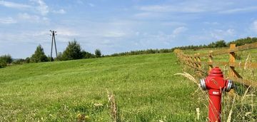 Działka z widokiem na łysicę i święty krzyż. wz-ka