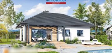 Dom w stanie surowym zamkniętym, krępsko