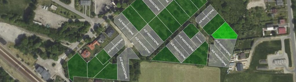 Działka budowlana koszęcin 1024m2 ul. słowików