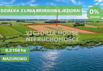 Nieruchomość z własną linią brzegową jeziora!