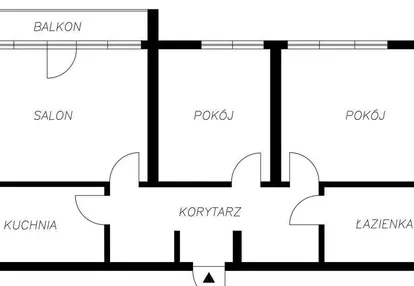 Kraków/Łagiewniki/ul. Borsucza 5/ 3 pokoje/balkon