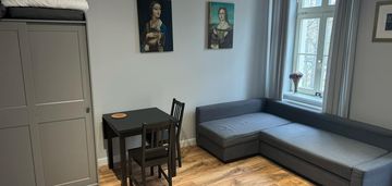 Ekskluzywna kawalerka w neoklasycznym pałacu graua