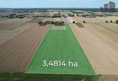 Działka rolna 3,48 ha