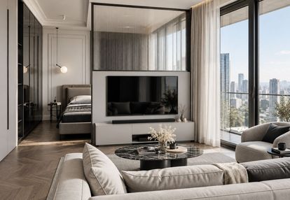 Apartament z widokiem na skyline | 12. p. | centru