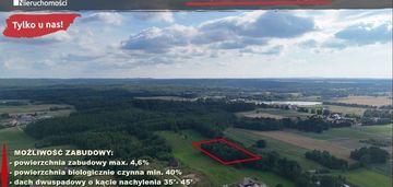 Duża działka pod rezydencję blisko lasu! łapino!