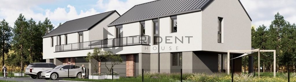 Sprzedam połowę domu w borowinie, podwójny garaż