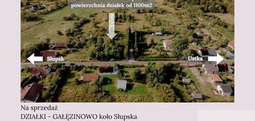 Działka budowlana 10km od morza gałęzinowo, słupsk
