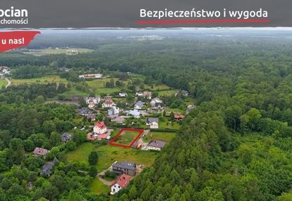 Uzbrojona, płaska działka pod lasem - gdynia !