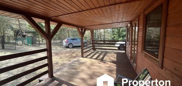 Dziłka z domkiem nad  jeziorem zagłębocze