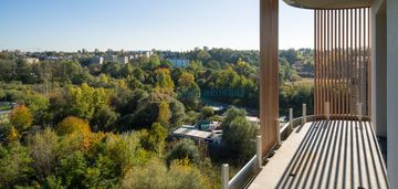 4 pokoje z dużym tarasem | widok na zieleń