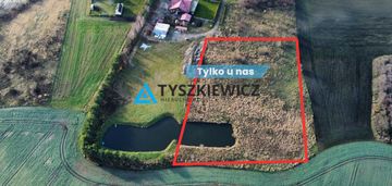 Działka pod inwestycję z wz i stawem
