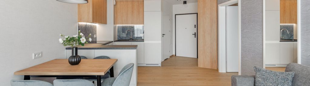 Apartament wykończony i umeblowany