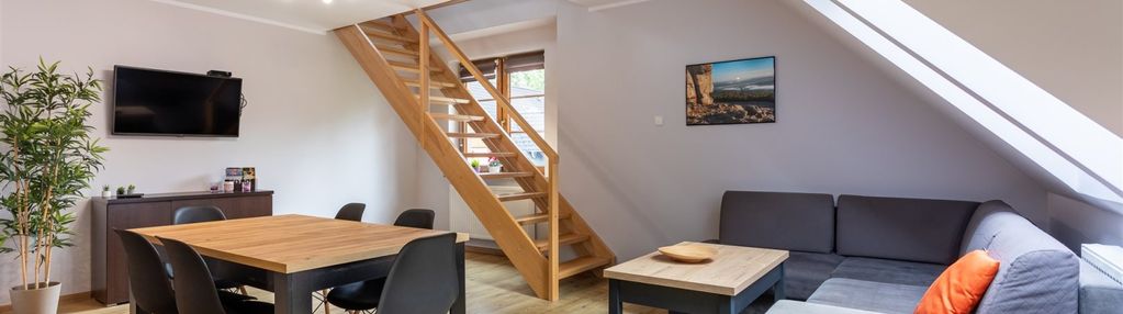 Dwupoziomowy apartament z potencjałem inwestycyjny