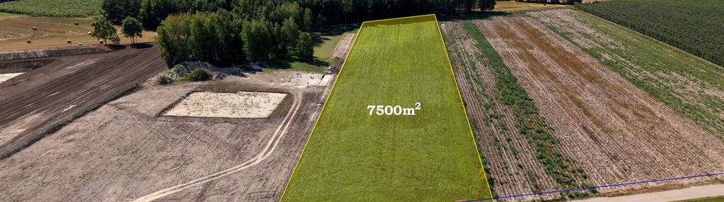 Atrakcyjna nieruchomość olunin 7500m