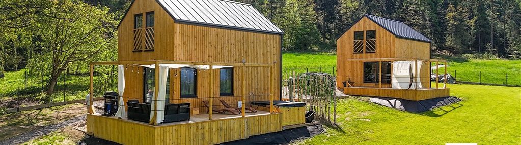 Gotowy biznes! domki idealne pod booking! 2 x 75m2