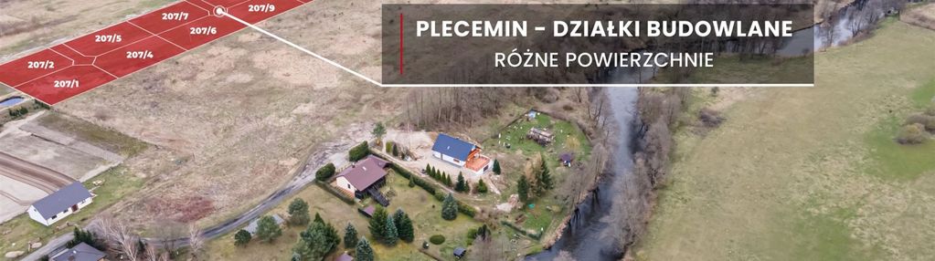 Na sprzedaż działka budowlana w pleceminie