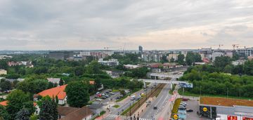 2pok m na 12-piętrze, balkon, garaż ul. mogilska