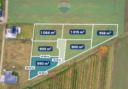 Działka 990 m² w konikowie – blisko koszalina!