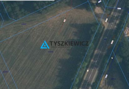 Działka rolna przy drodze asfaltowej