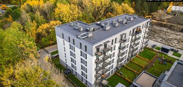 Słoneczne 2 pokoje z balkonem przy lesie, gotowe