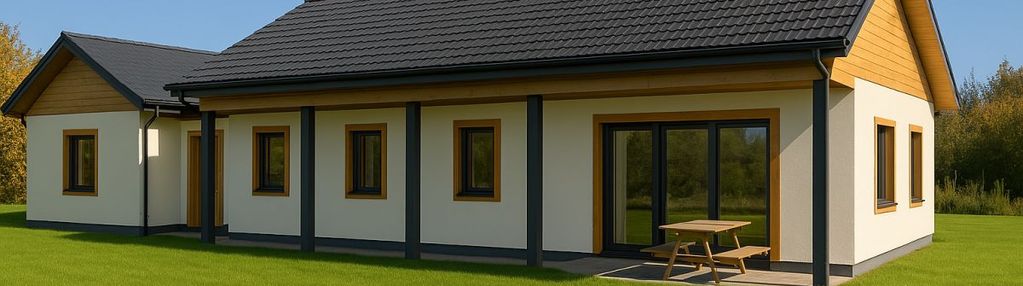Przytulny dom 1h od w-wy oraz garaż 2 st.