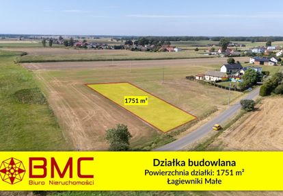 Działka budowlana łagiewniki małe 1751m2
