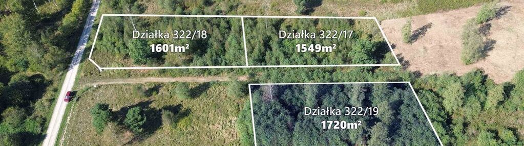 Działka 1720m2 tomaszew, wz, skrzynka energetyczna