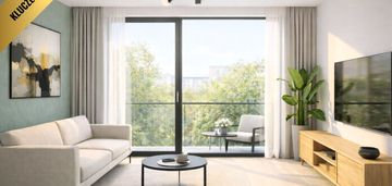 Słoneczne 2 pokoje z dużym balkonem na południe ☀️