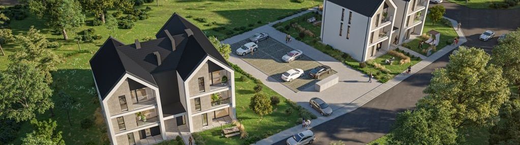 Dwupokojowe z dużym tarasem