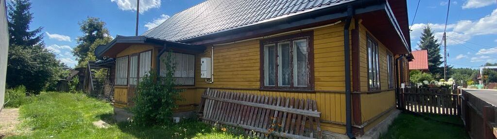 Dom drewniany w podolanach/ białowieża