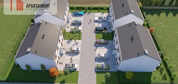 Kameralne osiedle – 8 domów z ogródkami i 2 m.p.