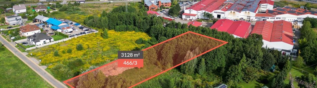 3128 m2 | mpzp-zab.mieszkaniowa/usługowa|kobylnica