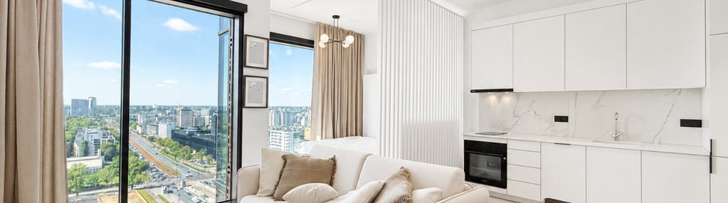 *towarowa towers, 18 piętro-piękny widok, wola*