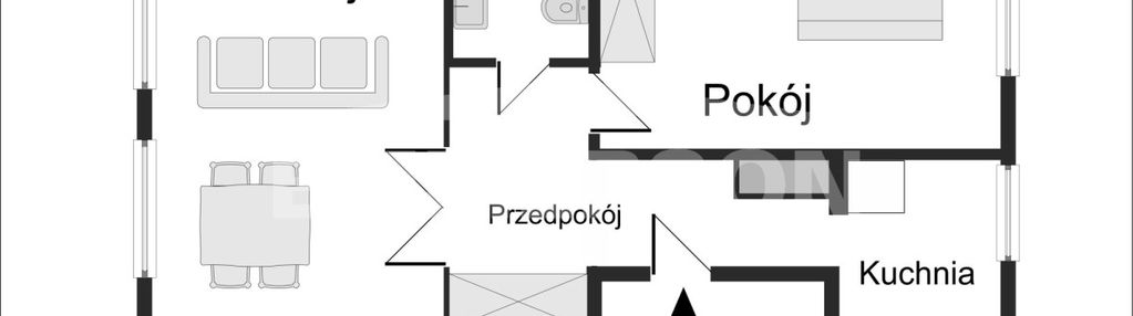 Dwupokojowe mieszkanie do sprzedania w centrum