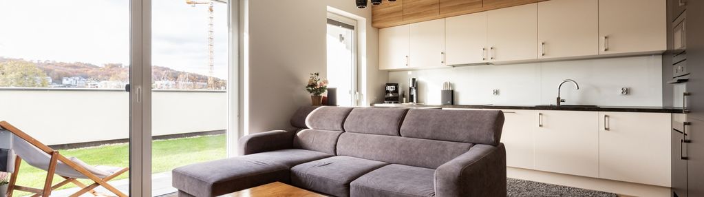 Nowość -mieszkanie  z tarasem i ogródkiem + balkon