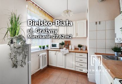 Kawalerka 27,62 m² | osobna kuchnia | ul. grażyny