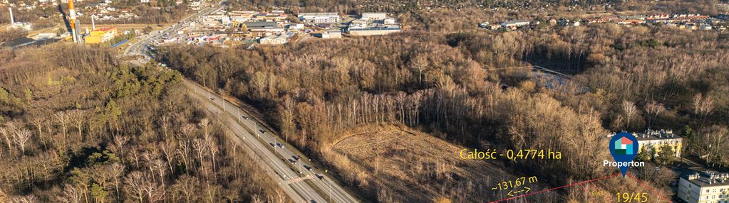 Działka inwestycyjna 0,48 ha tarnów