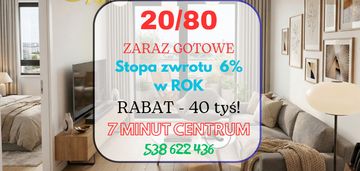 Zaraz gotowe⚡blisko centrum⚡rabat -40 tyś⚡0%pcc