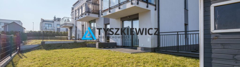 Nowoczesne 3 pok z ogrodem   60m2  pruszcz gd.